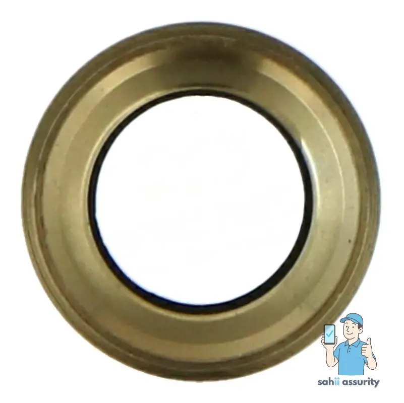 Camera Lens Glass with Frame for Apple iPhone 6s Plus Gold thumbnail